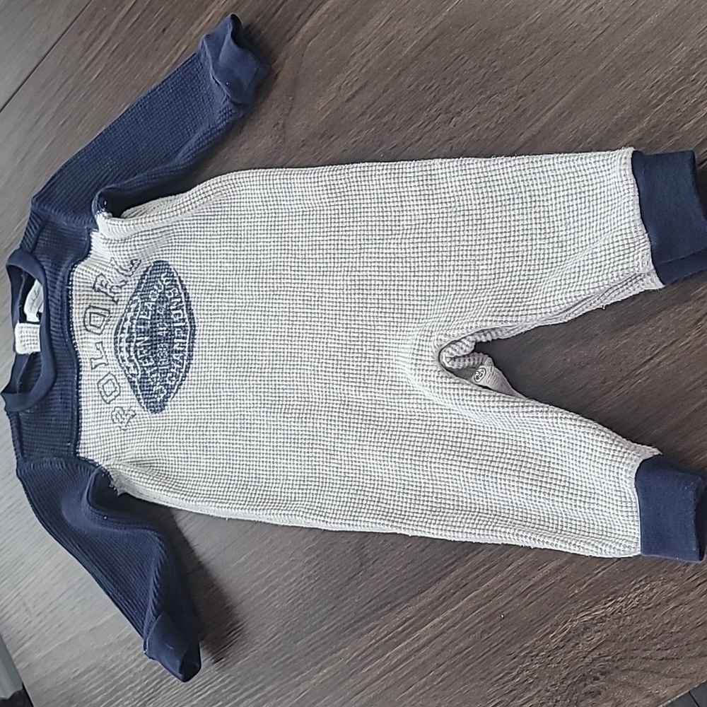 👶 Adorable Polo Ralph Lauren Baby Romper (6M) 👶